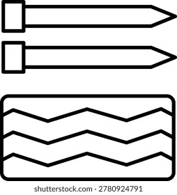 Knitting Icon Vector Element line icon design vector icons