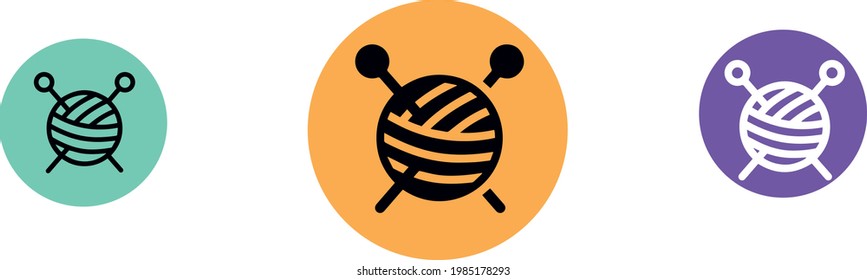 Diseño de vectores delgados de iconos de punto 