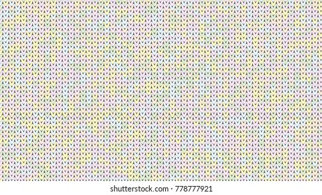 Knitting Melange Texture. Winter Sweater Holiday Design. Knit Background with Empty Space for Text. Vector Knitting Camouflage Pattern