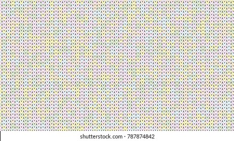 Knitting Melange Texture. Winter Sweater Holiday Design. Knit Background with Empty Space for Text. Vector Knitting Camouflage Pattern