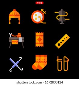 icono de ilustración vectorial de conjunto de punto