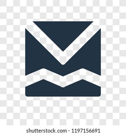 Knitting vector icon isolated on transparent background, Knitting transparency logo concept