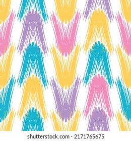 Knitting vector pattern. Knitted realistic seamless background of yellow color.  Abstract ornamental background in form of a knitted fabric. 