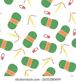 Knitting vector pattern. Vector texture seamless pattern.  Vector seamless background