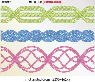 KNITWEAR CABLE STITCH TECHNICAL FASHION ILLUSTRATION.FLAT APPAREL CABLE TEMPLET SET. CABLE STITCH CAD MOCK UP.