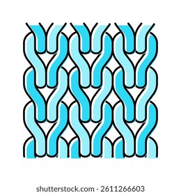 knitwear knitting wool color icon vector. knitwear knitting wool sign. isolated symbol illustration