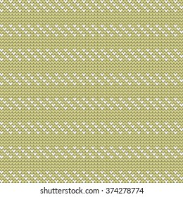 Knitwear vector seamless pattern. Stockinet closing. Striped knitwear texture. Knitting striped background. Vector monochrome knitwear