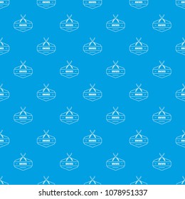 Knive pattern vector seamless blue repeat for any use