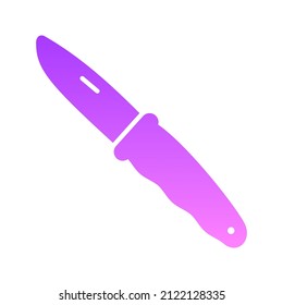 Diseño de iconos de gradiente de glifos
