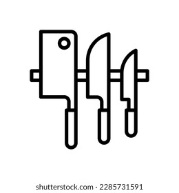 knives icon for your website design, logo, app, UI.
