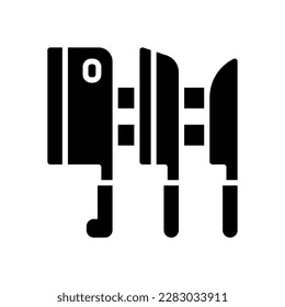 icono de cuchillos para tu sitio web, móvil, presentación y diseño de logotipo.