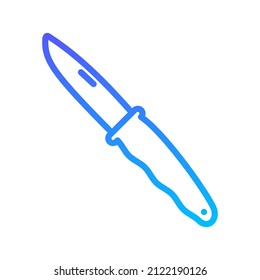 Diseño de iconos de gradiente de línea
