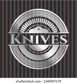 Knives silver badge