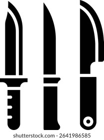 Knives vector icon. Can be used for printing, mobile and web applications.