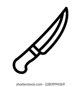 Knives Vector Line Icon Design
