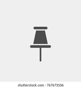 Knob flat vector icon