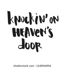 Knocking In Heavens Door Images Stock Photos Vectors