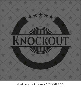 Knockout dark emblem