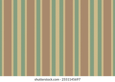 Knot background seamless lines, fabric stripe textile vertical. Panel texture fabric vector pattern in orange and pale goldenrod colors palette.