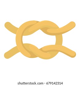 Knot Icon. Cartoon Illustration Of Knot Vector Icon For Web