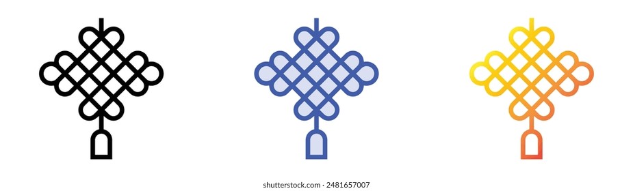 icono de nudo. Diseño de estilo de relleno lineal, azul y degradado aislado sobre fondo blanco