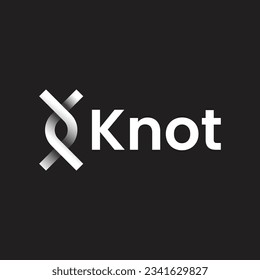 Logo-Design von Knot,
Kreatives Emblem,
Einzigartiges Symbol,
Professionelles Branding,
Vielseitiges Konzept,
unvergessliche Identität,
Moderne Ästhetik,
Stylische Darstellung,