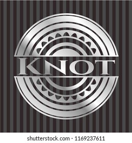 Knot silver emblem