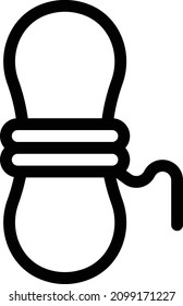 knot vector illustration isolated on a transparent background . color vector icons for concept or web graphics.