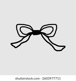Knots and ribbons on background.