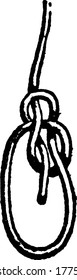 Knots and splices include all the various methods of tying, fastening, and joining ropes or cords. Generally, the requirements of a useful knot may be stated to be that it should neither slip.