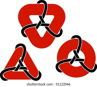 knotted sign templates