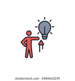know how icon. vector.Editable stroke.linear style sign for use web design,logo.Symbol illustration.