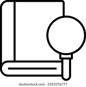 Know How Line Vector Icon Design