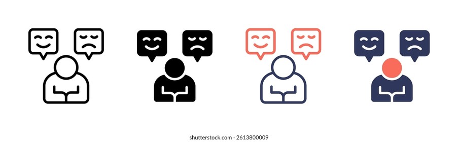 Know Yourself Icon Element For Design And Vector