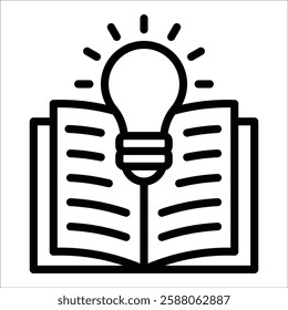 Knowledge Base Icon Element For Design