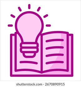 Elemento De Ícone Da Base De Dados De Conhecimento Para Design