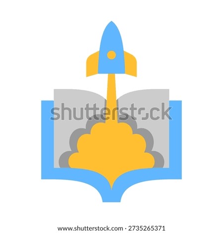 Knowledge Base Icon - Flat Color Icons For Accounting and Business