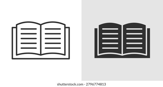 Knowledge Base Icon represents information repositories, educational resources, documentation, and centralized learning systems.