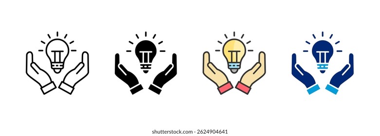 Knowledge Base Icon Set Multiple Style Collection