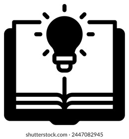 Knowledge Base Icon for web, app, infographic, etc