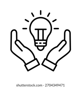 Knowledge Base Outline Icon Vector Illustration