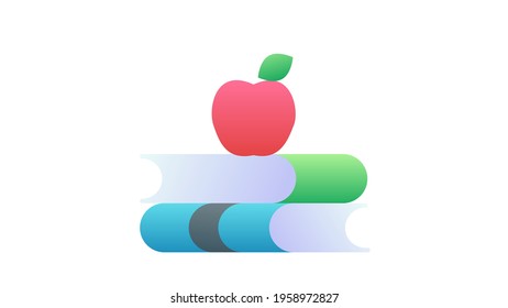 knowledge book insight education single isolated icon with smooth style