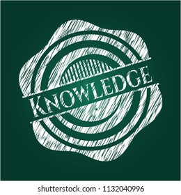 Knowledge chalk emblem
