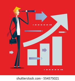 Knowledge. Concept business illustration