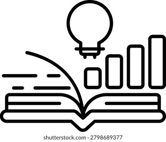 Knowledge Expansion Illustration vector Icon Design