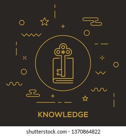 Knowledge Icon Concept