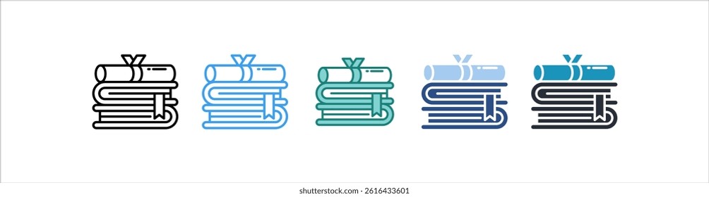 Knowledge Icon In Different Style Vector