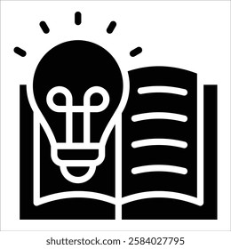 Knowledge Icon Element For Design
