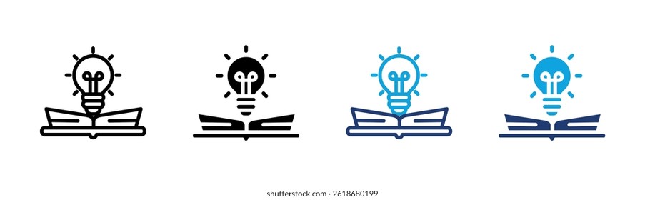 Knowledge Icon Element For Design