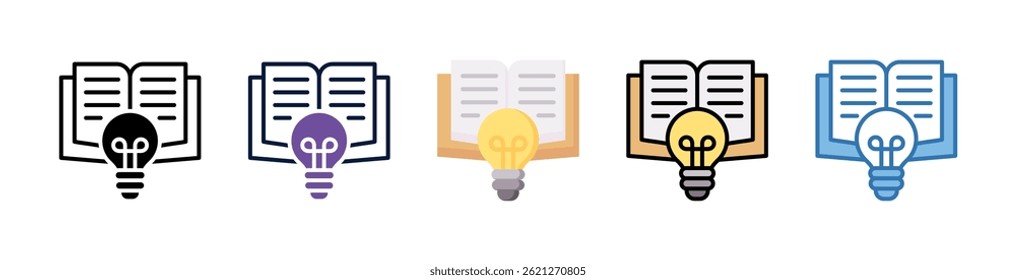 Knowledge Icon Element For Design